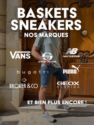 Marque de baskets et sneakers homme